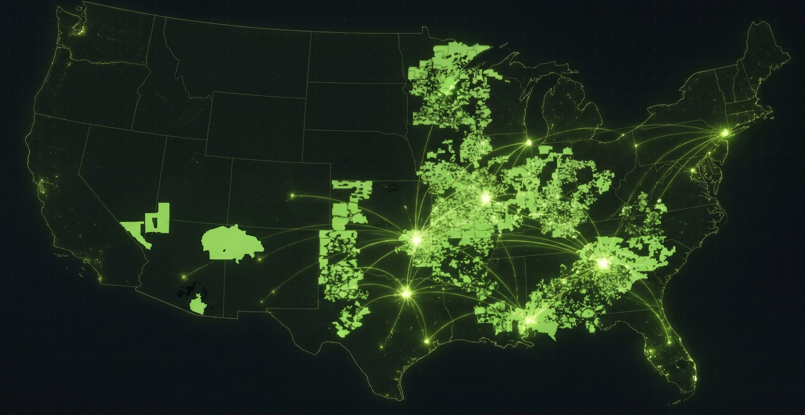 NRCO member service territories across the United States